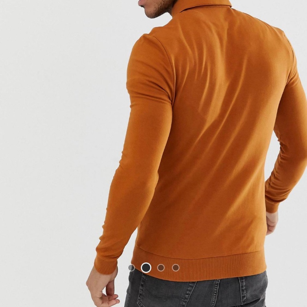 ASOS Zipper Jersey Jacket - Picture 7 of 10